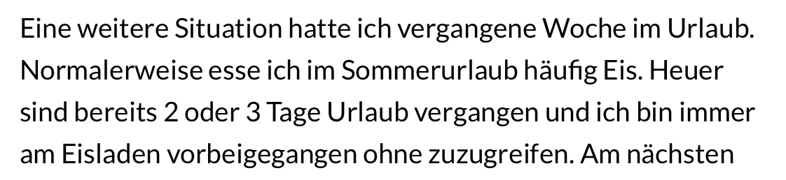 Feedback einer Teilnehmerin