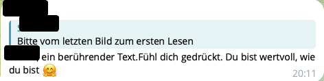 Feedback einer Teilnehmerin